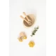 Set tacamuri bebelusi si bol cu ventuza Olmitos peach Set tacamuri bebelusi si bol cu ventuza Olmitos peach