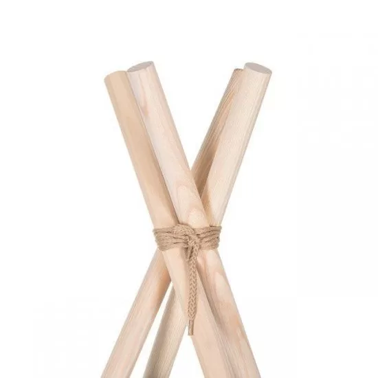 Cort copii stil indian Teepee Grey Stars XXL Springos Cort copii stil indian Teepee Grey Stars XXL Springos