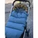 Sac iarna carucior cu blanita detasabila Mevis Delux Albastru Springos Sac iarna carucior cu blanita detasabila Mevis Delux Albastru Springos