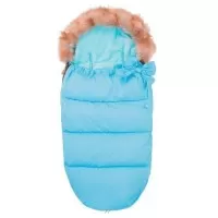 Sac iarna carucior cu blanita detasabila Springos Mevis Delux All Blue