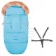 Sac iarna carucior cu blanita detasabila Springos Mevis Delux All Blue Sac iarna carucior cu blanita detasabila Springos Mevis Delux All Blue