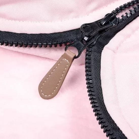 Sac iarna carucior cu blanita detasabila Mevis Delux Roz Springos Sac iarna carucior cu blanita detasabila Mevis Delux Roz Springos