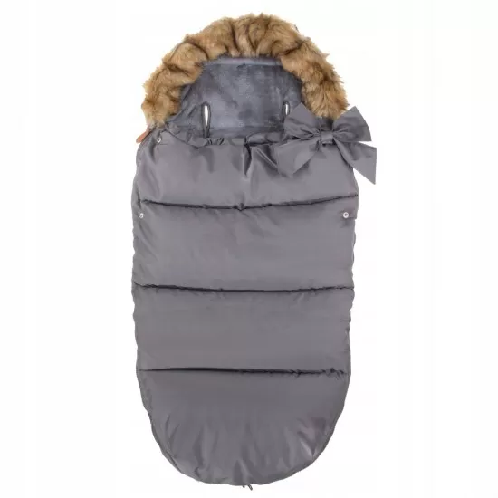Sac iarna carucior cu blanita detasabila Mevis Delux Dark Grey Springos Sac iarna carucior cu blanita detasabila Mevis Delux Dark Grey Springos