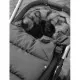 Sac iarna carucior cu blanita detasabila Mevis Delux Dark Grey Springos Sac iarna carucior cu blanita detasabila Mevis Delux Dark Grey Springos