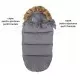 Sac iarna carucior cu blanita detasabila Mevis Delux Dark Grey Springos Sac iarna carucior cu blanita detasabila Mevis Delux Dark Grey Springos