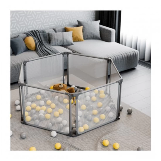 Tarc de joaca bebelusi hexagonal, pliabil si ajustabil Cozy Tarc de joaca bebelusi hexagonal, pliabil si ajustabil Cozy