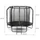 Trambulina copii 244 cm Skyflyer Premium Pro cu scara si plasa de protectie Trambulina copii 244 cm Skyflyer Premium Pro cu scara si plasa de protectie