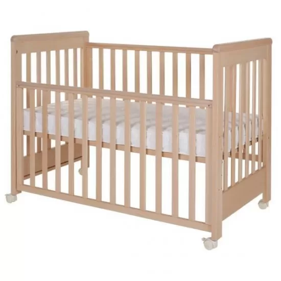 Treppy patut co-sleeping 120x60 cu laterala culisanta si roti Dreamy Plus Natur Treppy patut co-sleeping 120x60 cu laterala culisanta si roti Dreamy Plus Natur