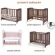 Treppy patut co-sleeping 120x60 cu laterala culisanta si roti Dreamy Plus Natur Treppy patut co-sleeping 120x60 cu laterala culisanta si roti Dreamy Plus Natur