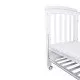 Patut co-sleeping 120x60 cu laterala culisanta si roti Dreamy Plus Alb Treppy Patut co-sleeping 120x60 cu laterala culisanta si roti Dreamy Plus Alb Treppy
