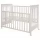 Patut co-sleeping 120x60 cu laterala culisanta si roti Dreamy Plus Alb Treppy Patut co-sleeping 120x60 cu laterala culisanta si roti Dreamy Plus Alb Treppy