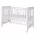 Patut co-sleeping 120x60 cu laterala culisanta si roti Dreamy Plus Alb Treppy Patut co-sleeping 120x60 cu laterala culisanta si roti Dreamy Plus Alb Treppy