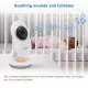 Videointerfon digital bidirectional Vtech 2.8 inch VM3254 cu lumina de veghe, melodii, infrarosu si termometru incorporat Videointerfon digital bidirectional Vtech 2.8 inch VM3254 cu lumina de veghe, melodii, infrarosu si termometru incorporat