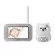 Videointerfon digital bidirectional Vtech 4,3 inch BM4300 cu melodii si termometru