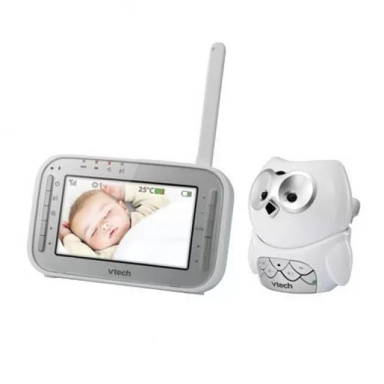 Videointerfon digital bidirectional Vtech 4,3 inch BM4300 cu melodii si termometru
