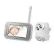 Videointerfon digital bidirectional Vtech 4,3 inch BM4300 cu melodii si termometru