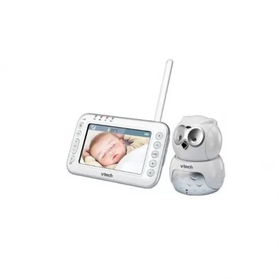 Videointerfon digital bidirectional Vtech 4.3 inch BM4600 Bufnita cu camera rotativa, melodii si termometru Videointerfon digital bidirectional Vtech 4.3 inch BM4600 Bufnita cu camera rotativa, melodii si termometru