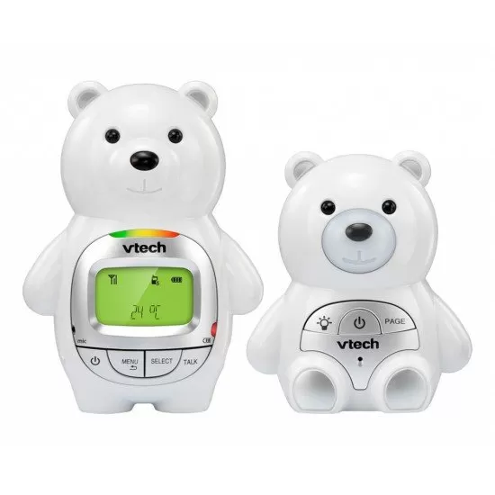 Interfon digital bidirectional Vtech BM2350 cu senzor de temperatura si lampa de veghe, raza actiune 300 m Interfon digital bidirectional Vtech BM2350 cu senzor de temperatura si lampa de veghe, raza actiune 300 m