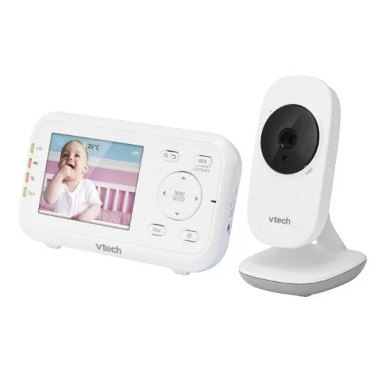 Videointerfon digital bidirectional Vtech 2.8 inch VM3255 cu melodii si infrarosu Videointerfon digital bidirectional Vtech 2.8 inch VM3255 cu melodii si infrarosu