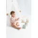 Abac din lemn sub forma de curcubeu Saro Baby Abac din lemn sub forma de curcubeu Saro Baby