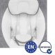 Balansoar leagan electric 2 in 1, Bluetooth, plasa insecte, Kidwell Luxi Dark Melange