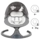Balansoar leagan electric 2 in 1, Bluetooth, plasa insecte, Kidwell Luxi Dark Melange