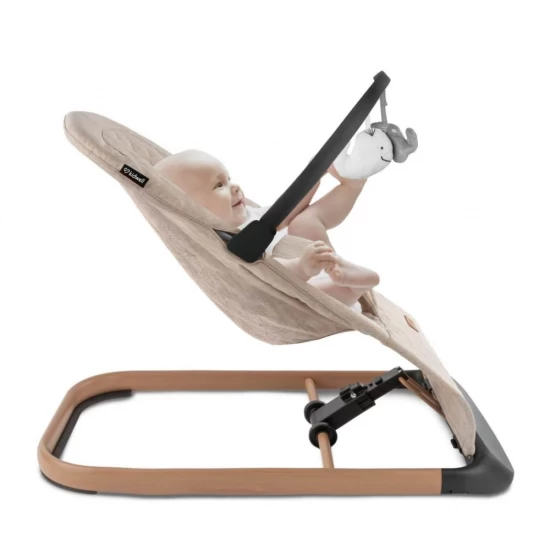 Balansoar pentru copii Kidwell Laro Full - Beige Wooden