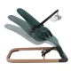 Balansoar pentru copii Kidwell Laro Full - Green Wooden