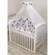 Baldachin din tul, funda din bumbac, imprimeu lenjerie Miki, Amy 300x160 cm, suport de prindere inclus Baldachin din tul, funda din bumbac, imprimeu lenjerie Miki, Amy 300x160 cm, suport de prindere inclus