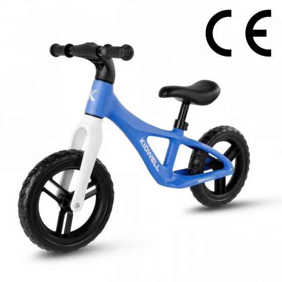Bicicleta de echilibru fara pedale pentru copii, reglabila si roti Eva, ultra-usoara, Jogo Blue Bicicleta de echilibru fara pedale pentru copii, reglabila si roti Eva, ultra-usoara, Jogo Blue