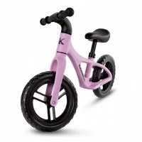 Bicicleta de echilibru fara pedale pentru copii, reglabila si roti Eva, ultra-usoara, Jogo Pink