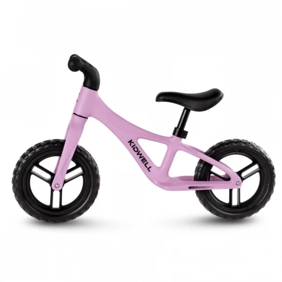 Bicicleta de echilibru fara pedale pentru copii, reglabila si roti Eva, ultra-usoara, Jogo Pink Bicicleta de echilibru fara pedale pentru copii, reglabila si roti Eva, ultra-usoara, Jogo Pink