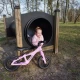 Bicicleta de echilibru fara pedale pentru copii, reglabila si roti Eva, ultra-usoara, Jogo Pink Bicicleta de echilibru fara pedale pentru copii, reglabila si roti Eva, ultra-usoara, Jogo Pink