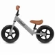 Bicicleta de echilibru fara pedale pentru copii, reglabila, roti late, Kidwell Rebel Gray