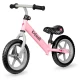 Bicicleta de echilibru fara pedale pentru copii, reglabila, roti late, KIdwell Rebel Pink