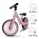Bicicleta de echilibru fara pedale pentru copii, sa reglabila, 2 ani+, Nix Pink, Kidwell