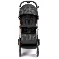 Carucior sport CAM Compass 2.0  Jacquard Nero cu spatar reglabil, suspensii, suport picioare ajutabil