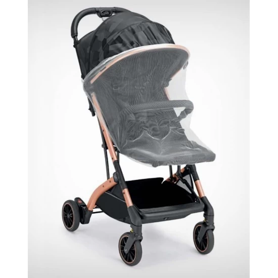 Carucior sport CAM Compass 2.0  Jacquard Nero cu spatar reglabil, suspensii, suport picioare ajutabil