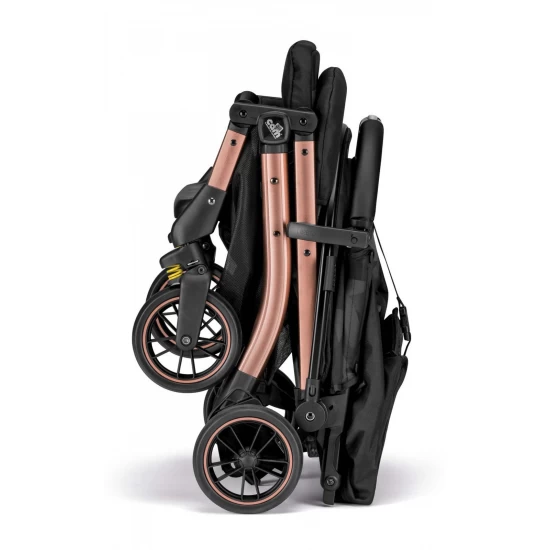 Carucior sport CAM Compass 2.0  Jacquard Nero cu spatar reglabil, suspensii, suport picioare ajutabil