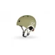 Casca de protectie pentru copii, sistem de reglare magnetic cu led, XXS-S, 45-51 cm, 1 an+, Olive, Scoot  Ride