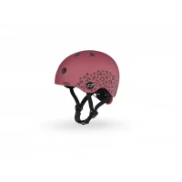 Casca de protectie pentru copii, sistem de reglare magnetic cu led, XXS-S, 45-51 cm, 1 an+, Wildcat, Scoot and Ride