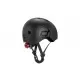 Casca de protectie pentru copii, sistem de reglare magnetic cu led S-M 51-55 cm  Scoot & Ride Black Gold