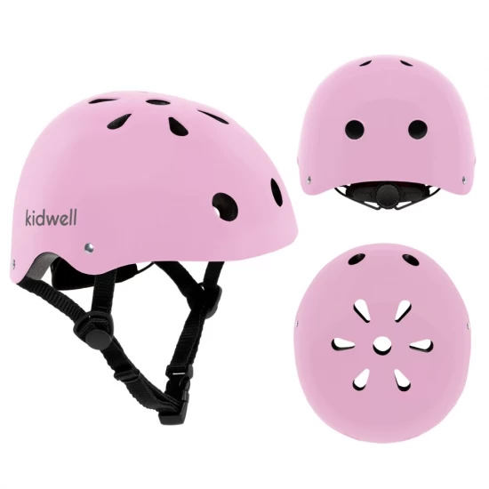 Casca de protectie pentru copii, sistem de reglare, S, 48-52 cm, 1 an+, Orix Pink, Kidwell