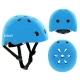 Casca de protectie pentru copii, sistem de reglare, marimea S, 48-52 cm, 1 an+, Orix Blue, Kidwell