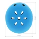 Casca de protectie pentru copii, sistem de reglare, marimea S, 48-52 cm, 1 an+, Orix Blue, Kidwell