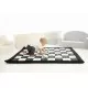Covor de joaca termoizolant pentru bebe cu activitati senzoriale Contrast 120x140cm Covor de joaca termoizolant pentru bebe cu activitati senzoriale Contrast 120x140cm