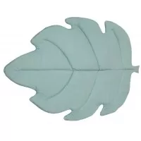 Covoras de joaca termic Frunza Pure Salvia 150x105x5cm bumbac 100% si umplutura antialergica BabySoft