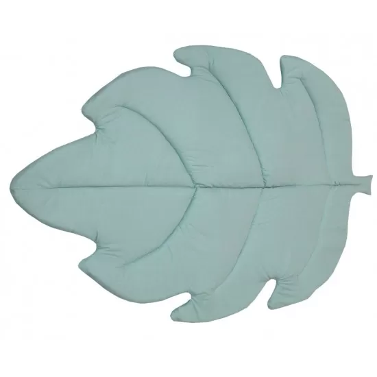 Covoras de joaca termic Frunza Pure Salvia 150x105x5cm bumbac 100% si umplutura antialergica BabySoft Covoras de joaca termic Frunza Pure Salvia 150x105x5cm bumbac 100% si umplutura antialergica BabySoft