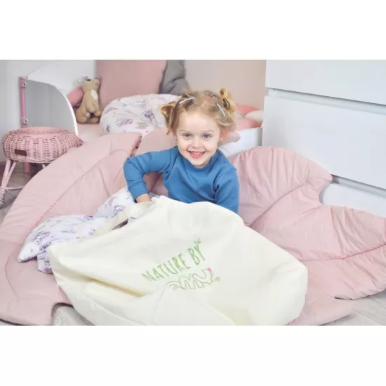 Covoras de joaca termic Frunza Pure Salvia 150x105x5cm bumbac 100% si umplutura antialergica BabySoft Covoras de joaca termic Frunza Pure Salvia 150x105x5cm bumbac 100% si umplutura antialergica BabySoft