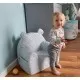 Fotoliu pentru copii cu spatar catifea Velvet Ursulet Teddy Mint Fotoliu pentru copii cu spatar catifea Velvet Ursulet Teddy Mint